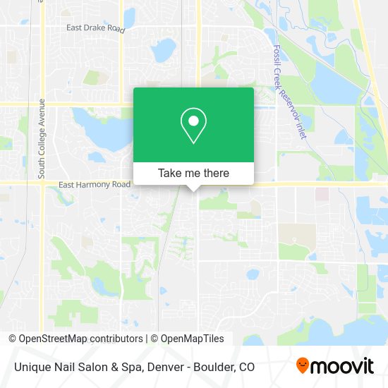 Mapa de Unique Nail Salon & Spa