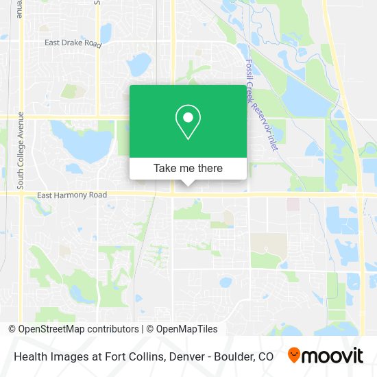 Health Images at Fort Collins map