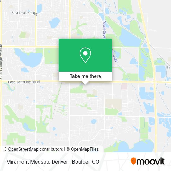 Miramont Medspa map