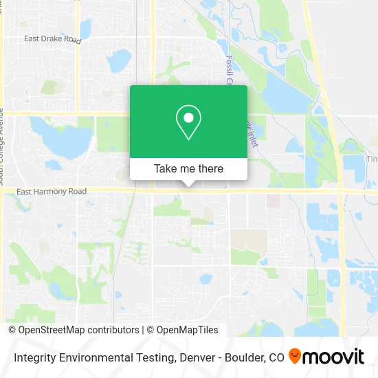 Integrity Environmental Testing map