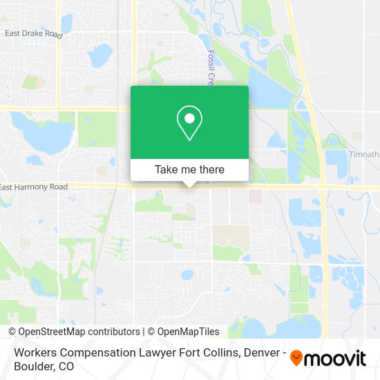 Mapa de Workers Compensation Lawyer Fort Collins