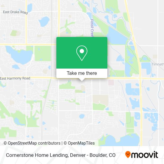 Mapa de Cornerstone Home Lending
