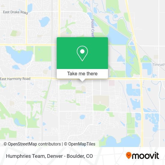 Humphries Team map