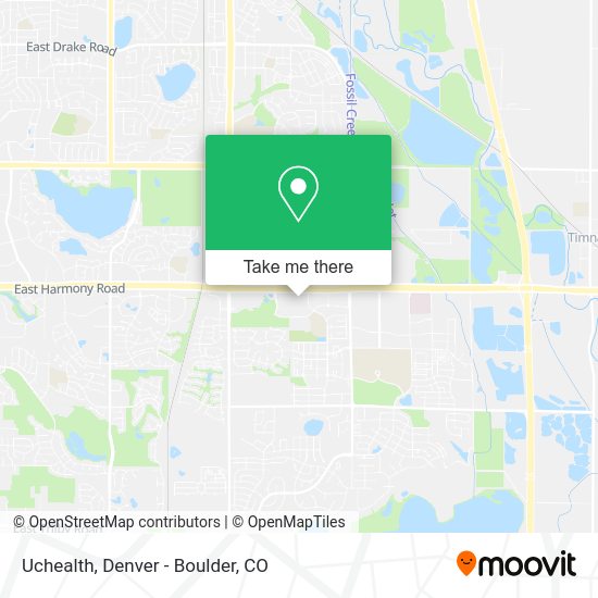 Mapa de Uchealth