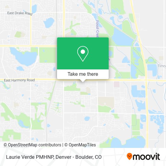 Laurie Verde PMHNP map