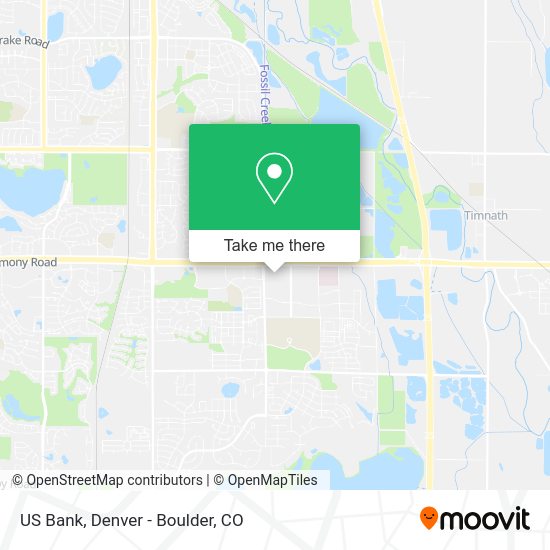 Mapa de US Bank