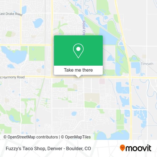 Fuzzy's Taco Shop map