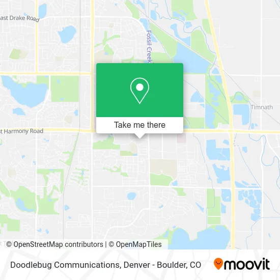 Doodlebug Communications map