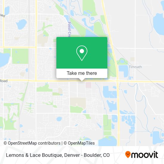Lemons & Lace Boutique map