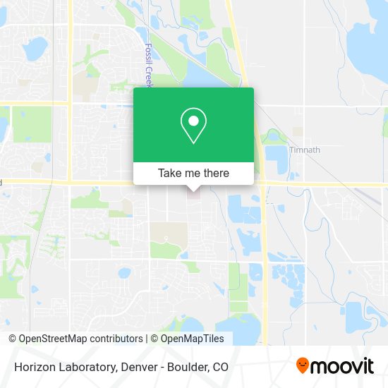 Horizon Laboratory map