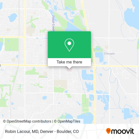 Robin Lacour, MD map