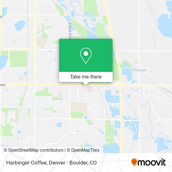 Harbinger Coffee map