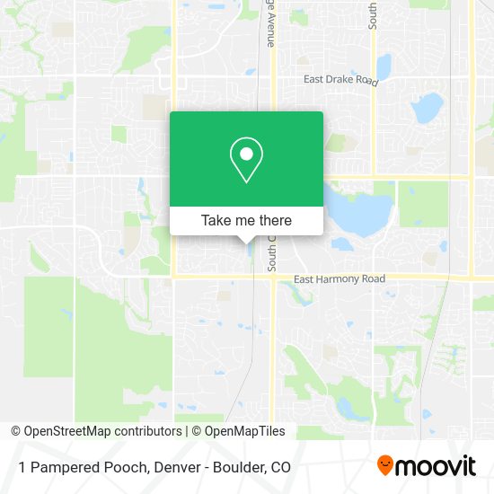 1 Pampered Pooch map