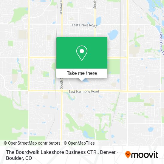 Mapa de The Boardwalk Lakeshore Business CTR.