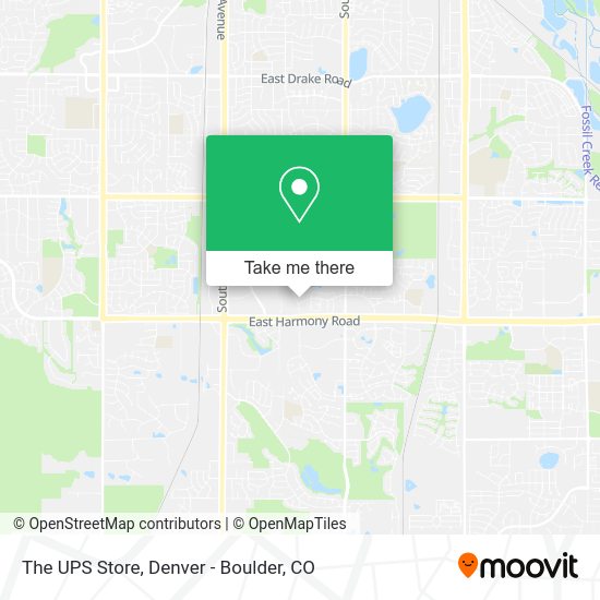 Mapa de The UPS Store