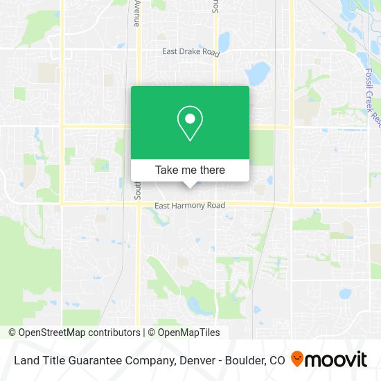 Land Title Guarantee Company map