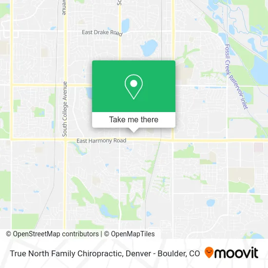 True North Family Chiropractic map