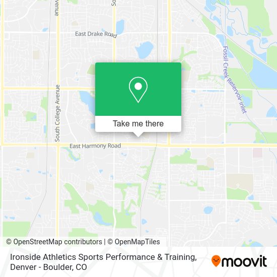 Mapa de Ironside Athletics Sports Performance & Training