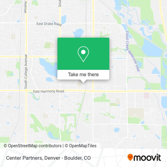 Center Partners map