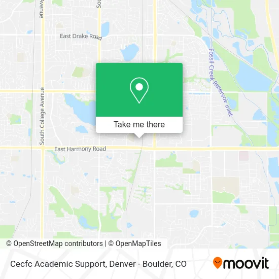 Cecfc Academic Support map