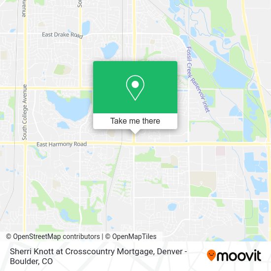 Mapa de Sherri Knott at Crosscountry Mortgage