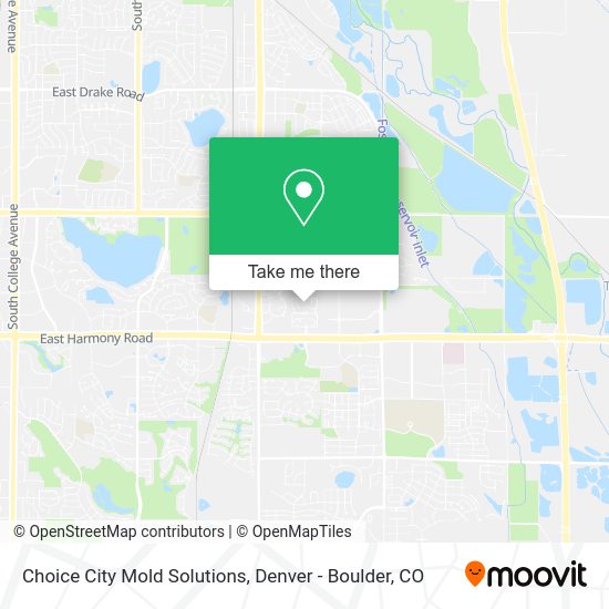 Mapa de Choice City Mold Solutions