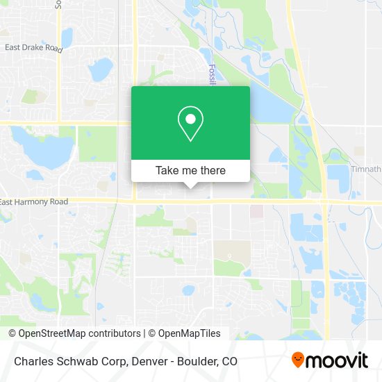 Charles Schwab Corp map