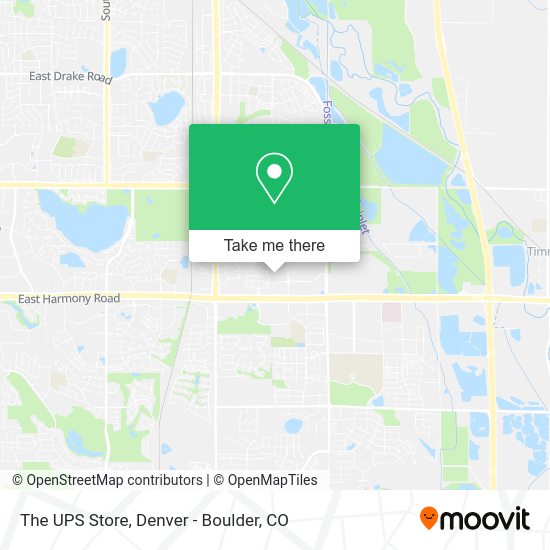 Mapa de The UPS Store