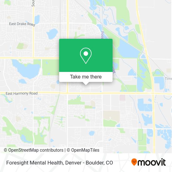 Foresight Mental Health map