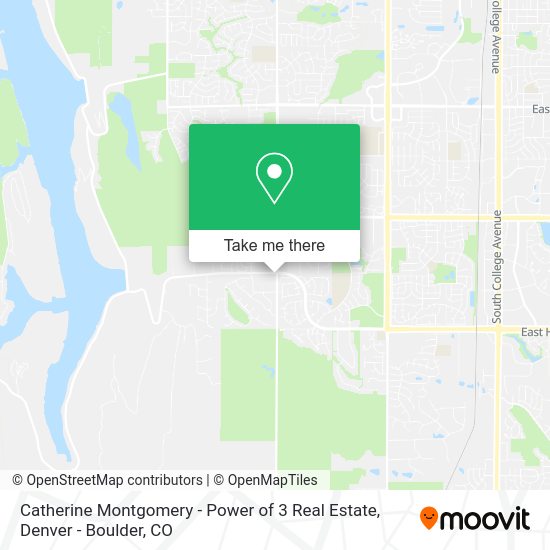 Catherine Montgomery - Power of 3 Real Estate map