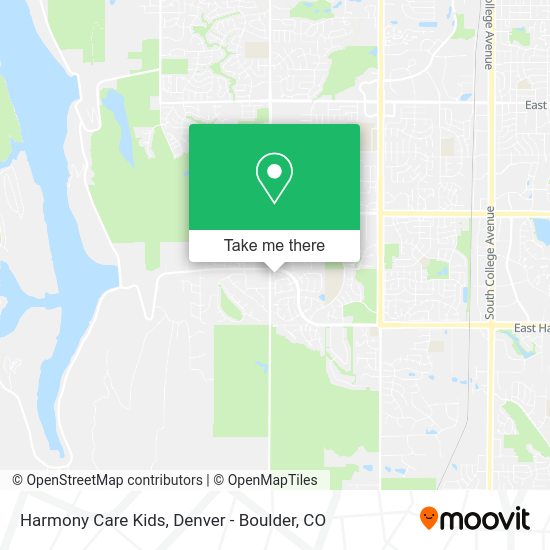 Harmony Care Kids map