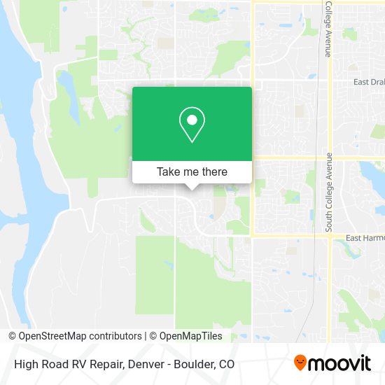 Mapa de High Road RV Repair