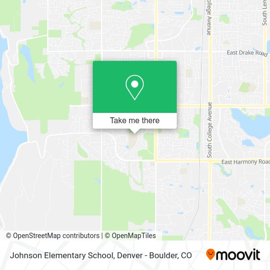 Johnson Elementary School map