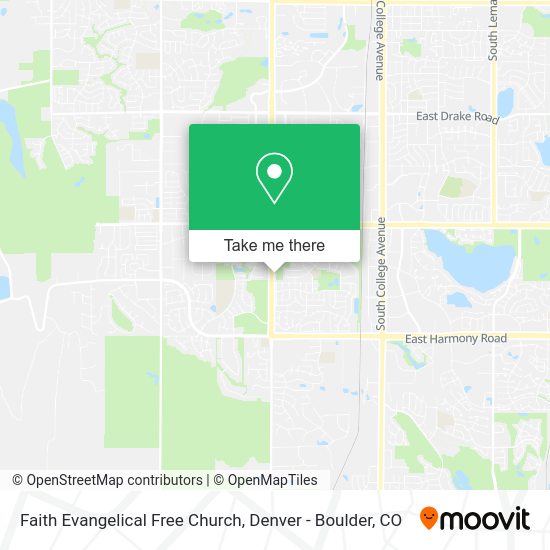 Faith Evangelical Free Church map