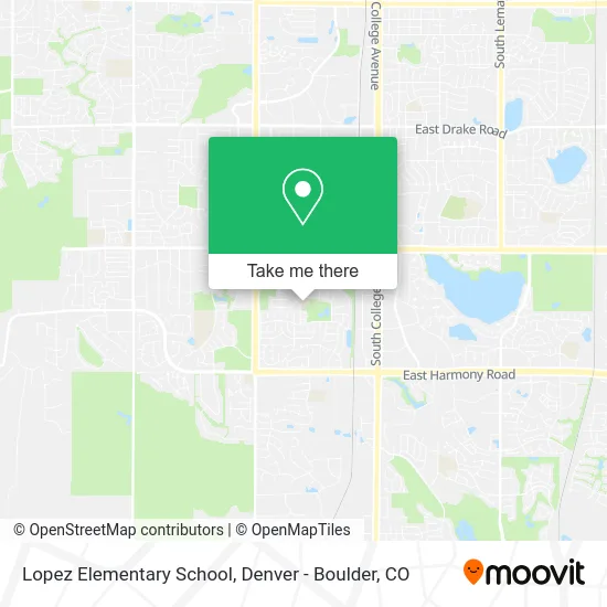 Lopez Elementary School map