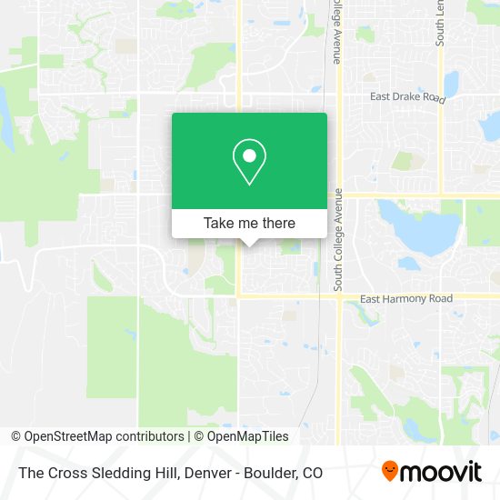 Mapa de The Cross Sledding Hill