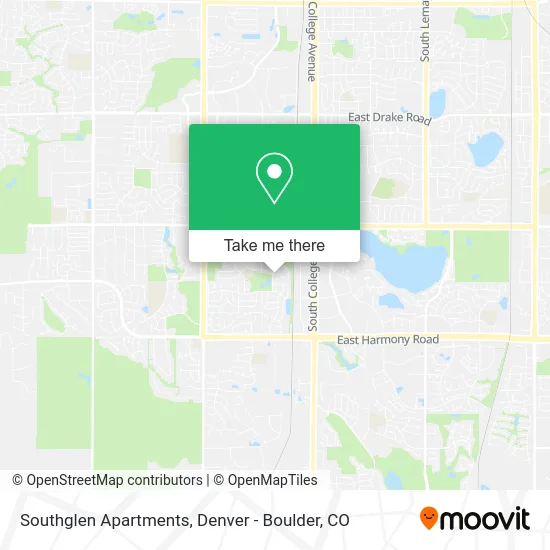 Southglen Apartments map