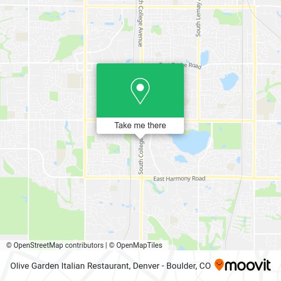 Olive Garden Italian Restaurant map