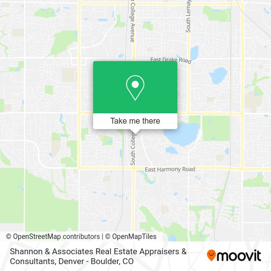 Shannon & Associates Real Estate Appraisers & Consultants map