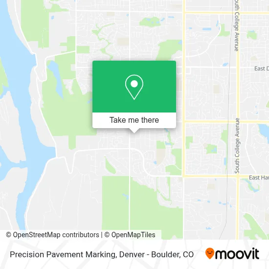 Precision Pavement Marking map