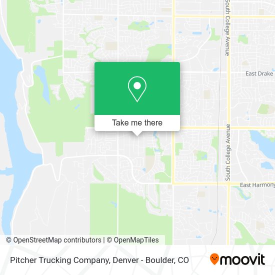 Pitcher Trucking Company map