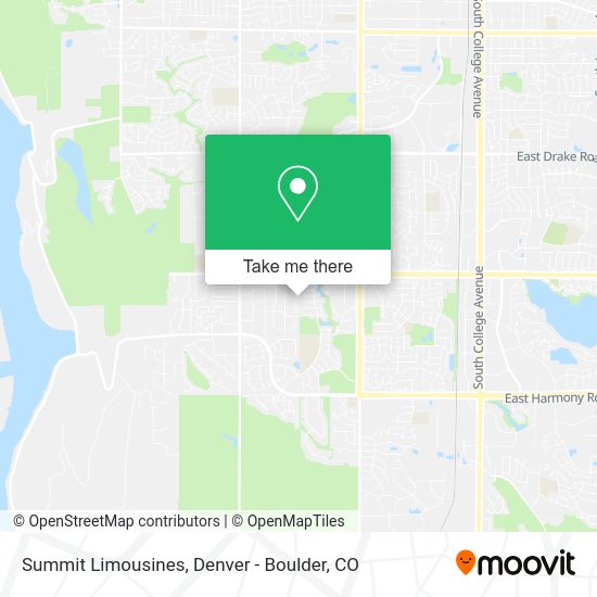 Summit Limousines map