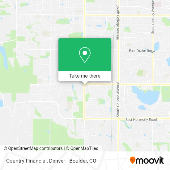 Country Financial map