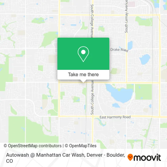 Autowash @ Manhattan Car Wash map