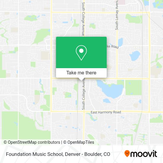 Foundation Music School map