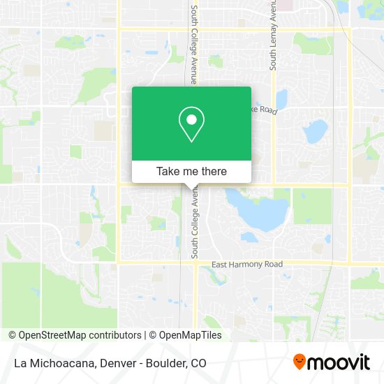 La Michoacana map