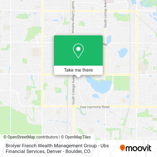 Brolyer French Wealth Management Group - Ubs Financial Services map