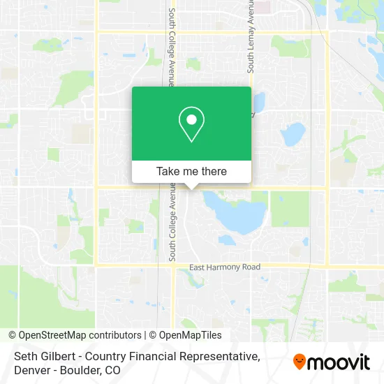 Seth Gilbert - Country Financial Representative map