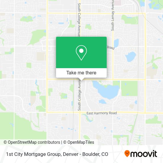 1st City Mortgage Group map