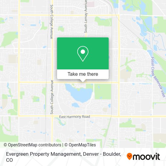 Mapa de Evergreen Property Management